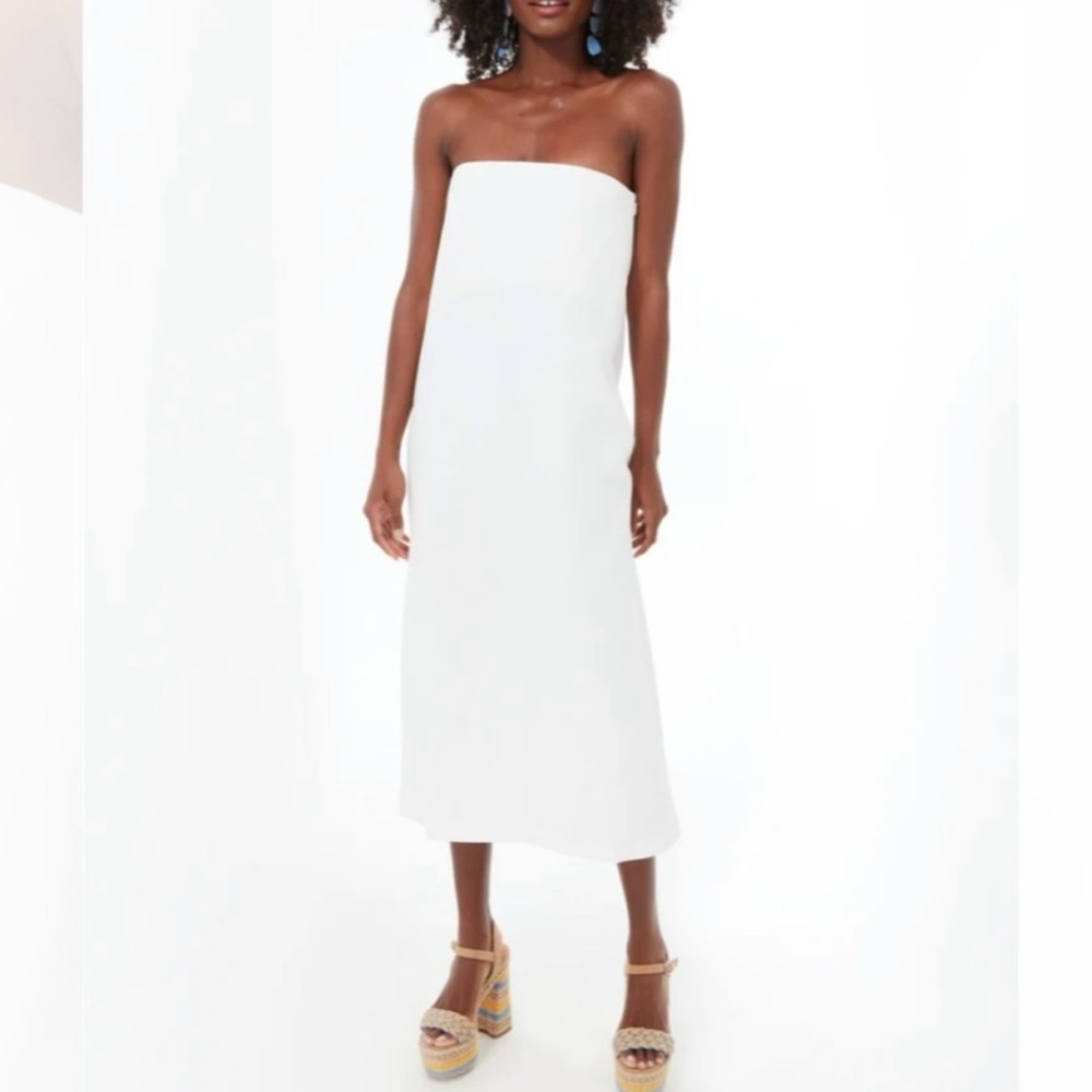 Tuckernuck noir crepe Marin dress